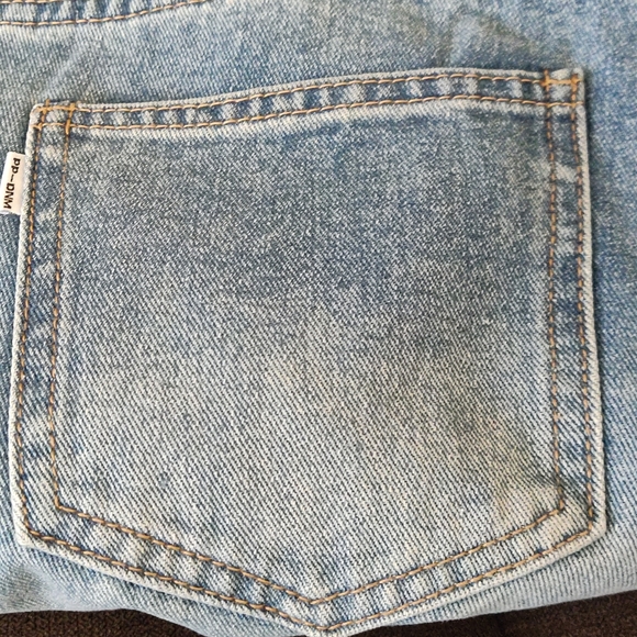 Classic Blue Wide-Leg Women Jeans - Picture 9 of 16